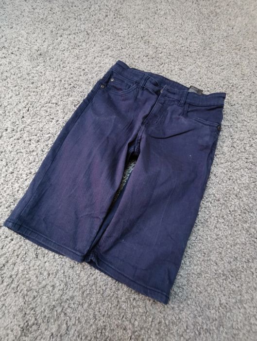 Granatowe spodenki H&M r. 146