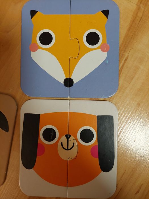 Puzzle Czuczu buzie i przeciwieństwa