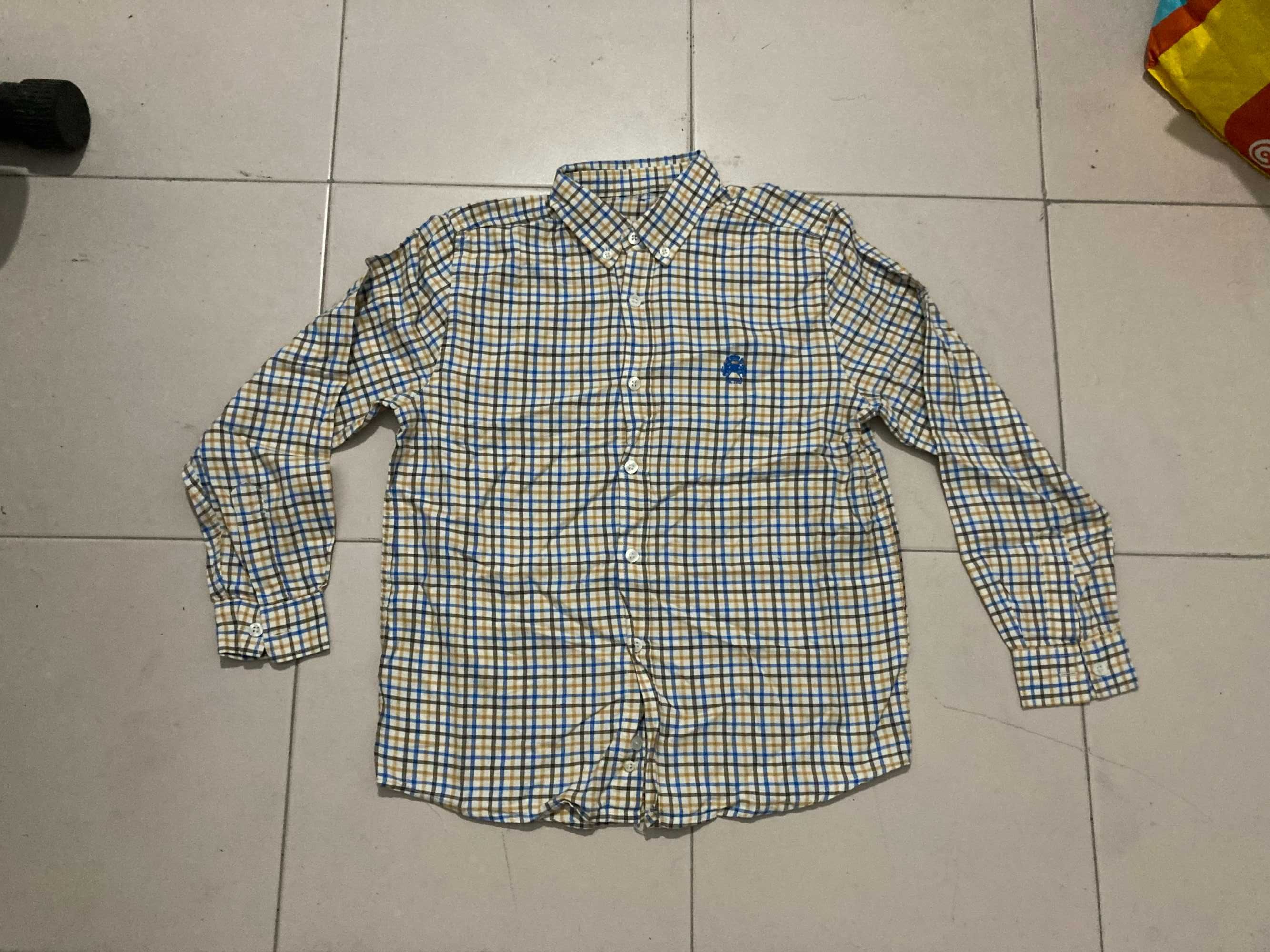 Camisa Metro manga comprida 8/9 anos