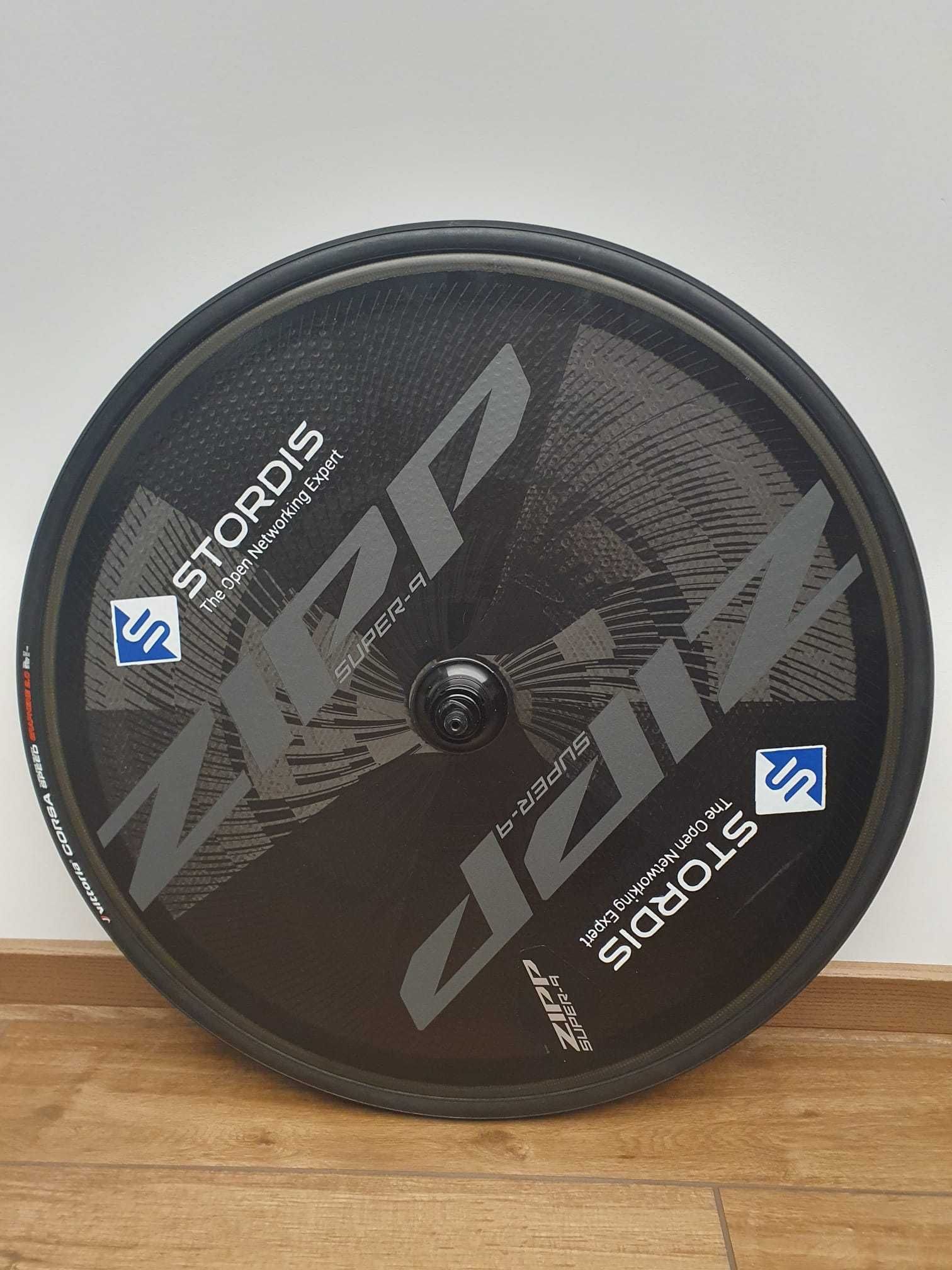 Disc Zipp Super 9 Carbon pod oponkę, hamulec szczękowy+kaseta Ultegra