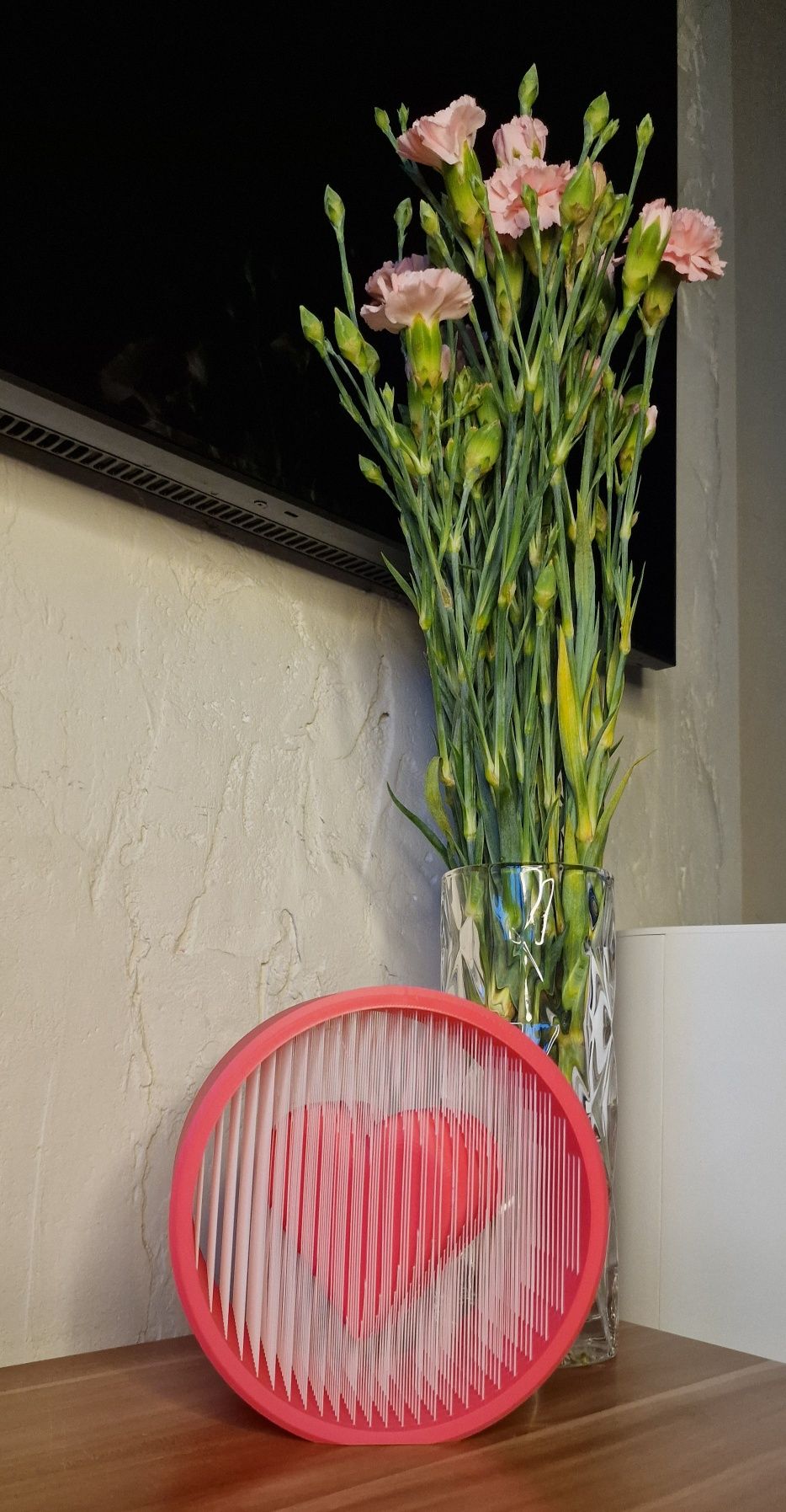Prezent na dzień matki serce 3D