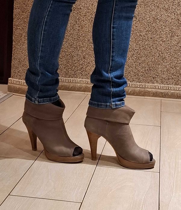 Tuva & Linn Stockholm полусапожки на платформе размер 41