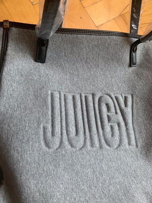 JUICY COUTURE- Torba Arlington Shopper 2w1 szara