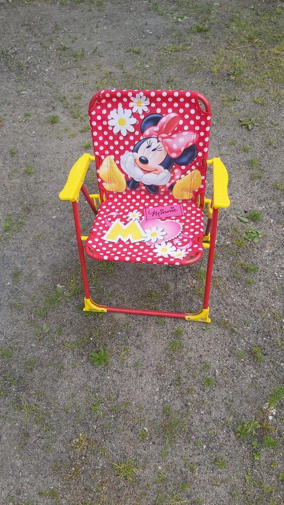 Krzesełko rozkładane dla dzieci