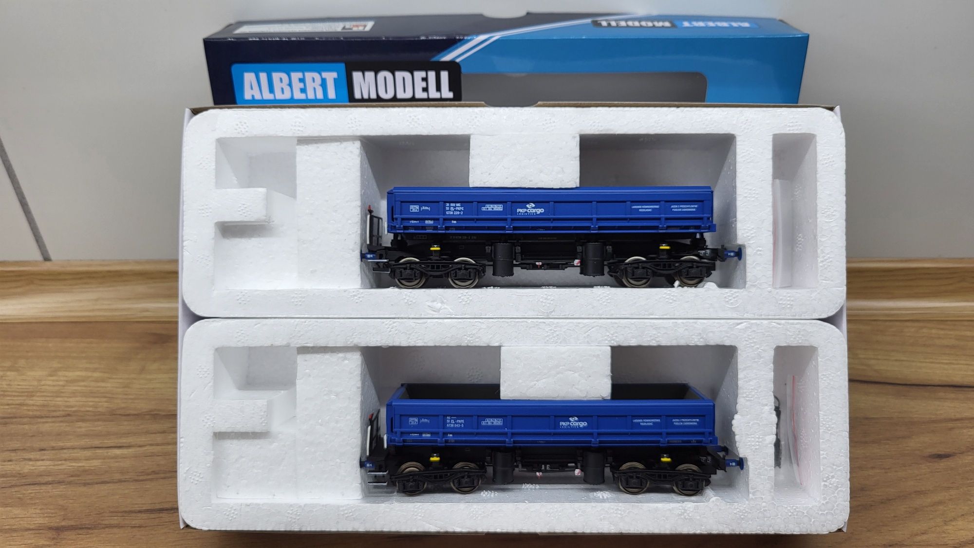 Albert modell 600032 zestaw wagonów DUMPCAR PKP CARGO ep VI  RARYTAS