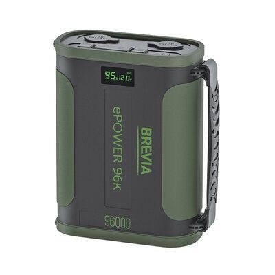 Повербанк (Power Bank) Brevia ePower 96000mAh 307.2Wh LiFePo4 Black/Gr