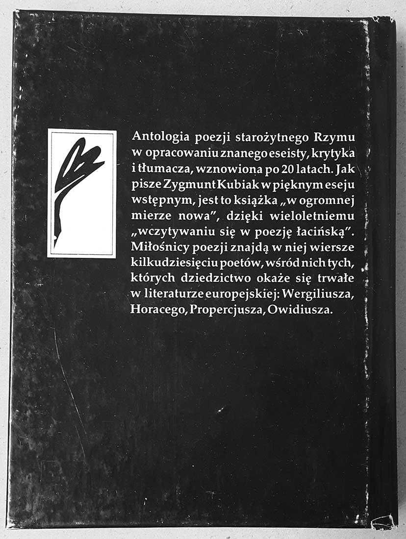 Muza rzymska Zygmunt Kubiak Poezja starożytnego Rzymu