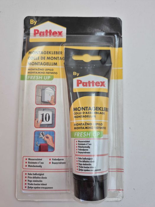 Klej montażowy PATTEX FRESH UP wodoodporny 142 g w tubce