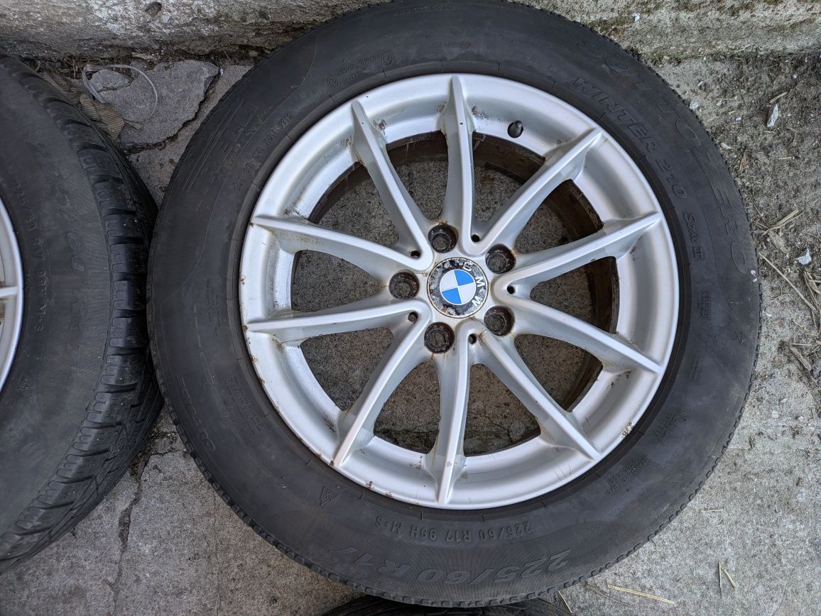 Felgi aluminiowe alufelgi z oponami BMW 225/60/17R 5x120 ET32 . 678757