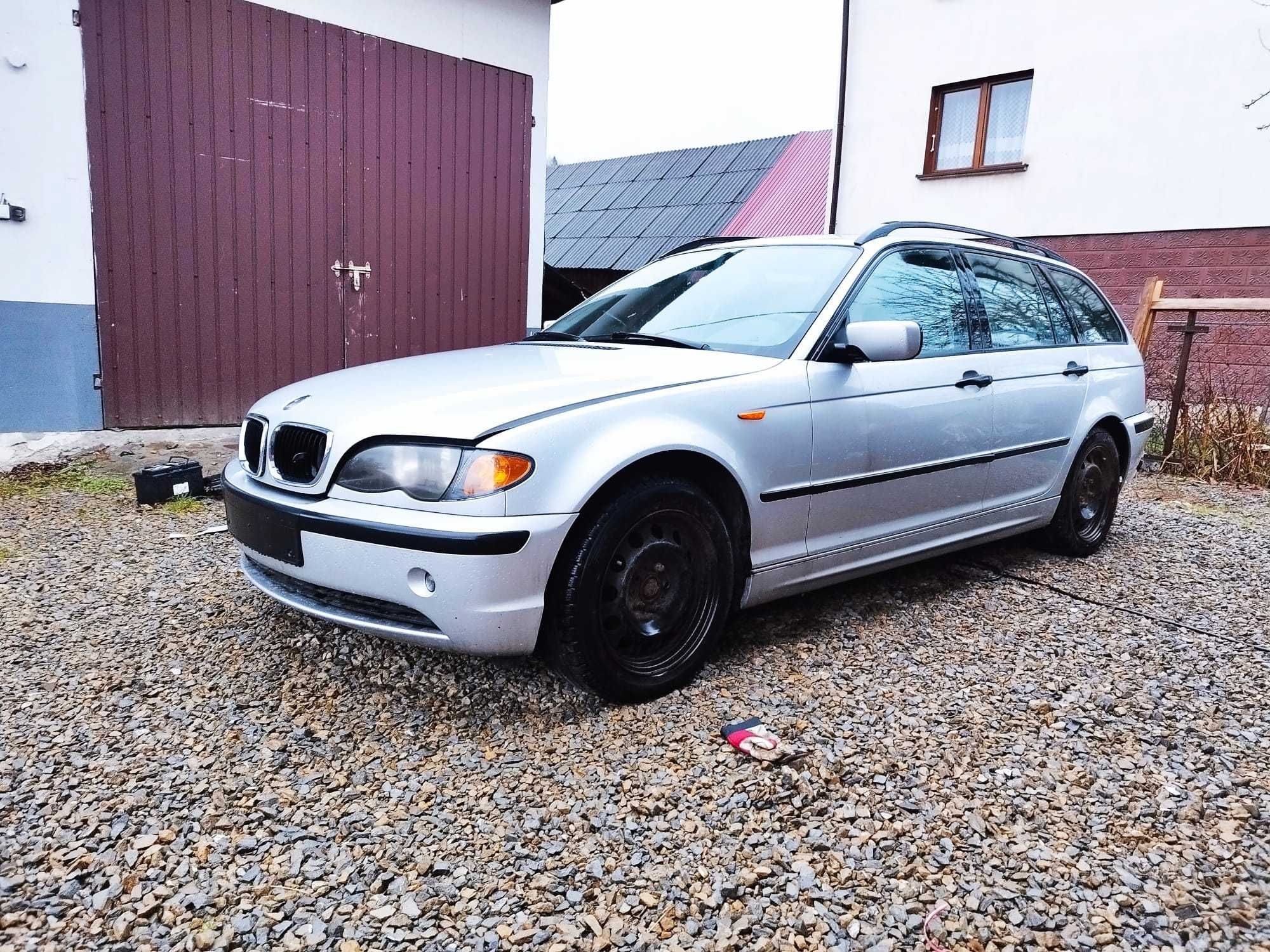 sprzedam uszkodzone bmw e46 1.8 benzyna/gaz