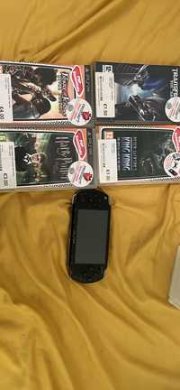 PSP leva os jogos e cabo 60€