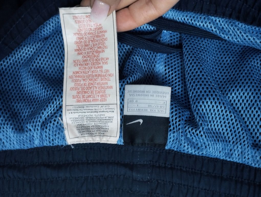 Nike orginał dresy spodnie dresowe sportowe kieszenie granatowe XXL wy