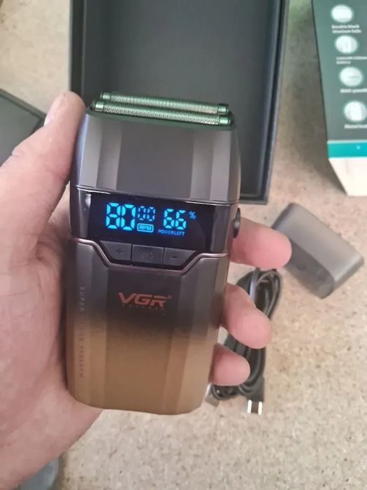 Професійний шейвер для гоління, акумуляторний шейвер для бороди V-308