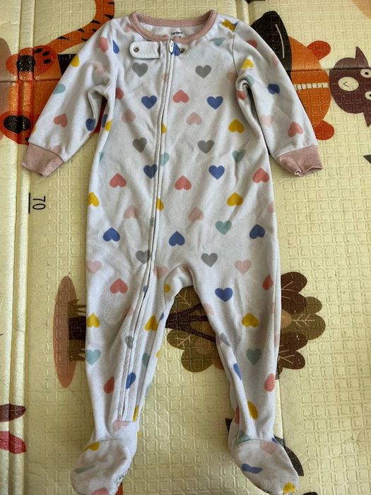 Флісовий ромпер Carters 18 міс 86 см бодік чоловічок