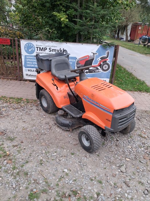 Traktorek kosiarka Husqvarna cth 131 z koszem b&s  13km