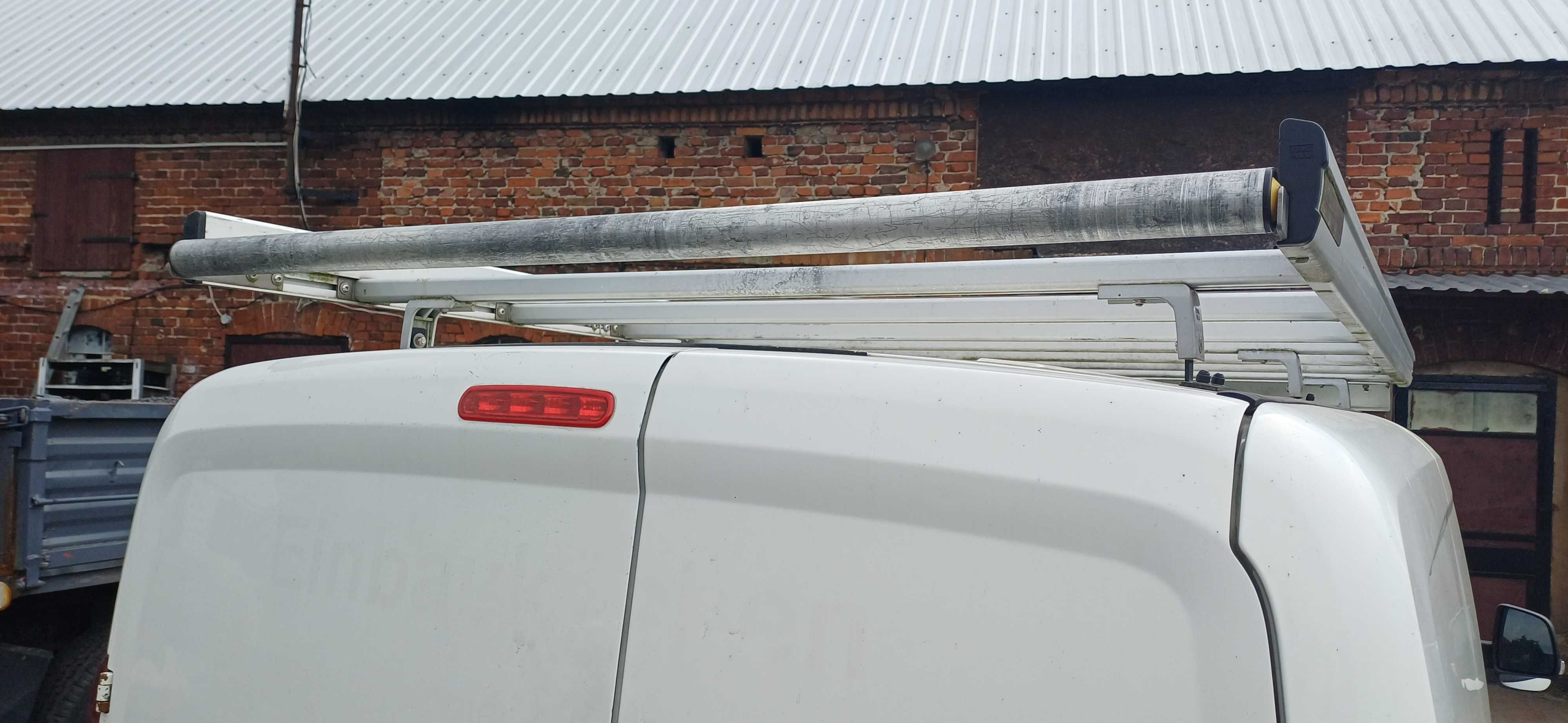 bagaznik dachowy platforma Fiat Doblo II KING ALU DO 100kg 230/140cm