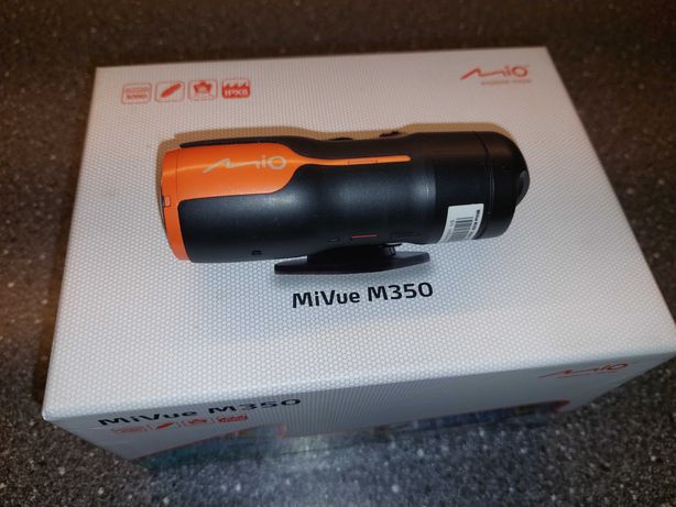 MIO MiVue M350 rejestrator jazdy kamera sportowa motocyklowa rowerowa