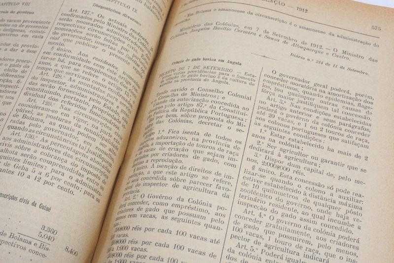 A legislação: 1912, fundador João M. Pacheco Teixeira Rebello