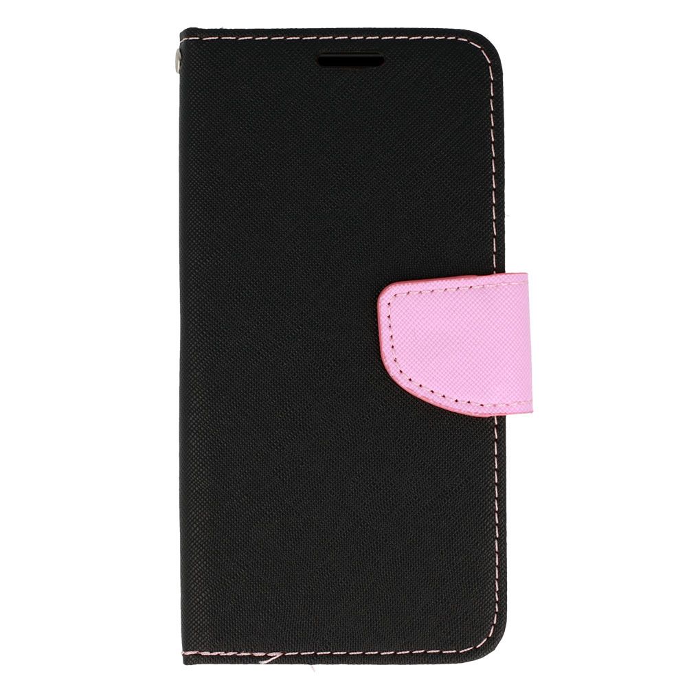 Kabura Fancy Do Iphone 14 Plus Czarno-Różowa