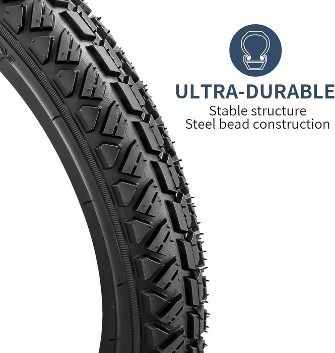 2 x Opony rowerowe składane 16 cal YunSCM 2-pak16x1,95 + dętki