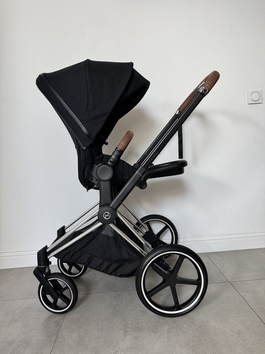 Cybex Priam 4.0 2w1 Black / Chrome Brown