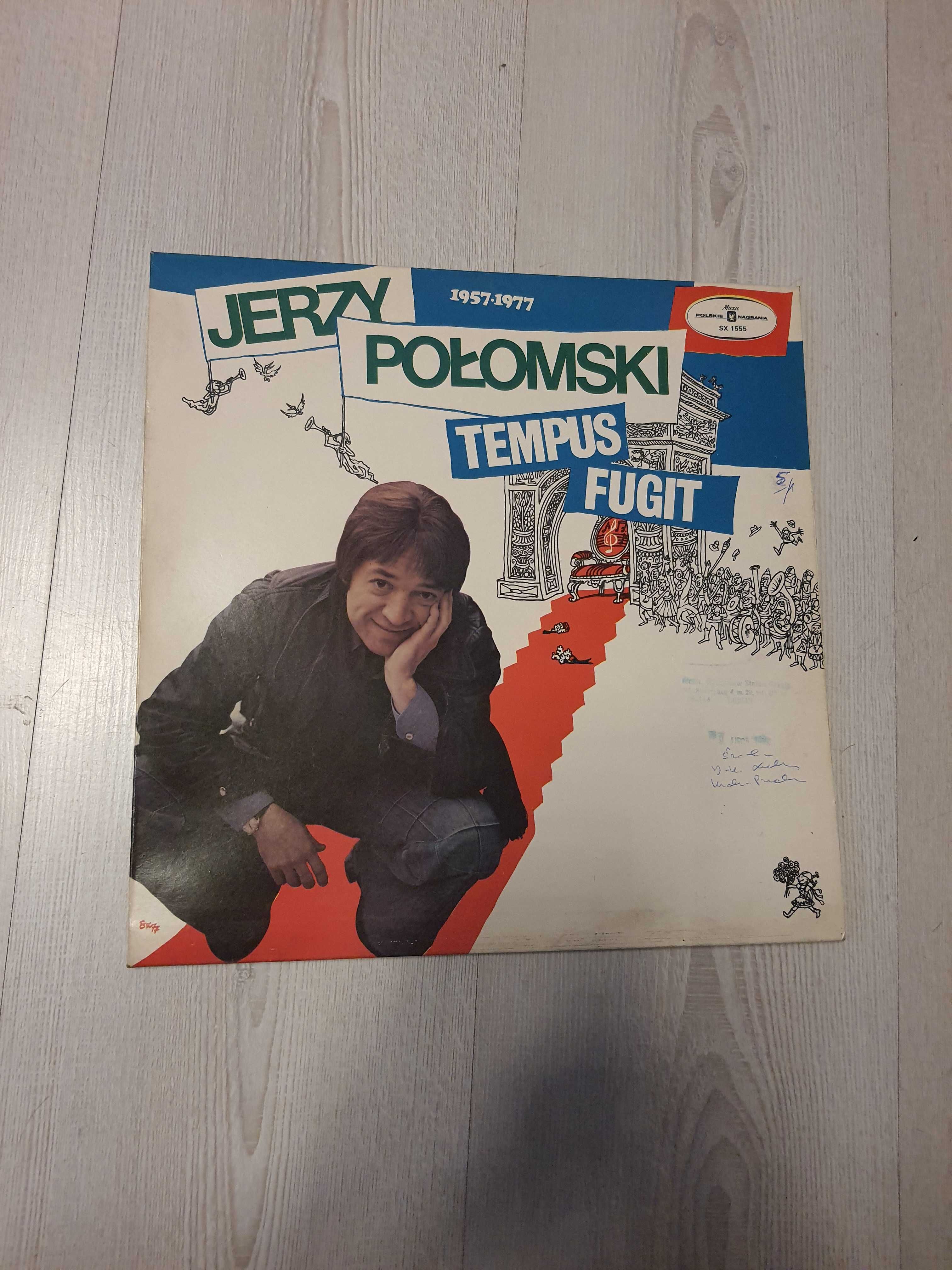 jerzy połomski tempus fugit płyta winylowa jak nowa nr 323