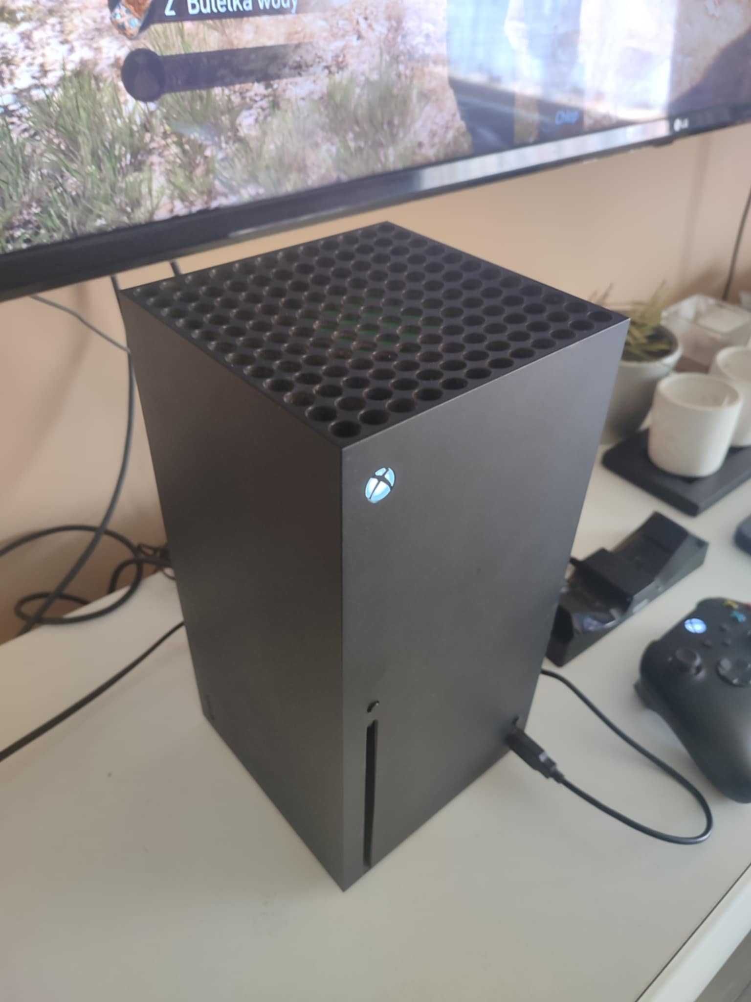 Xbox X box X-box Series X | 4k | Ray Tracing | 1 TB | Gry + Ładowarka