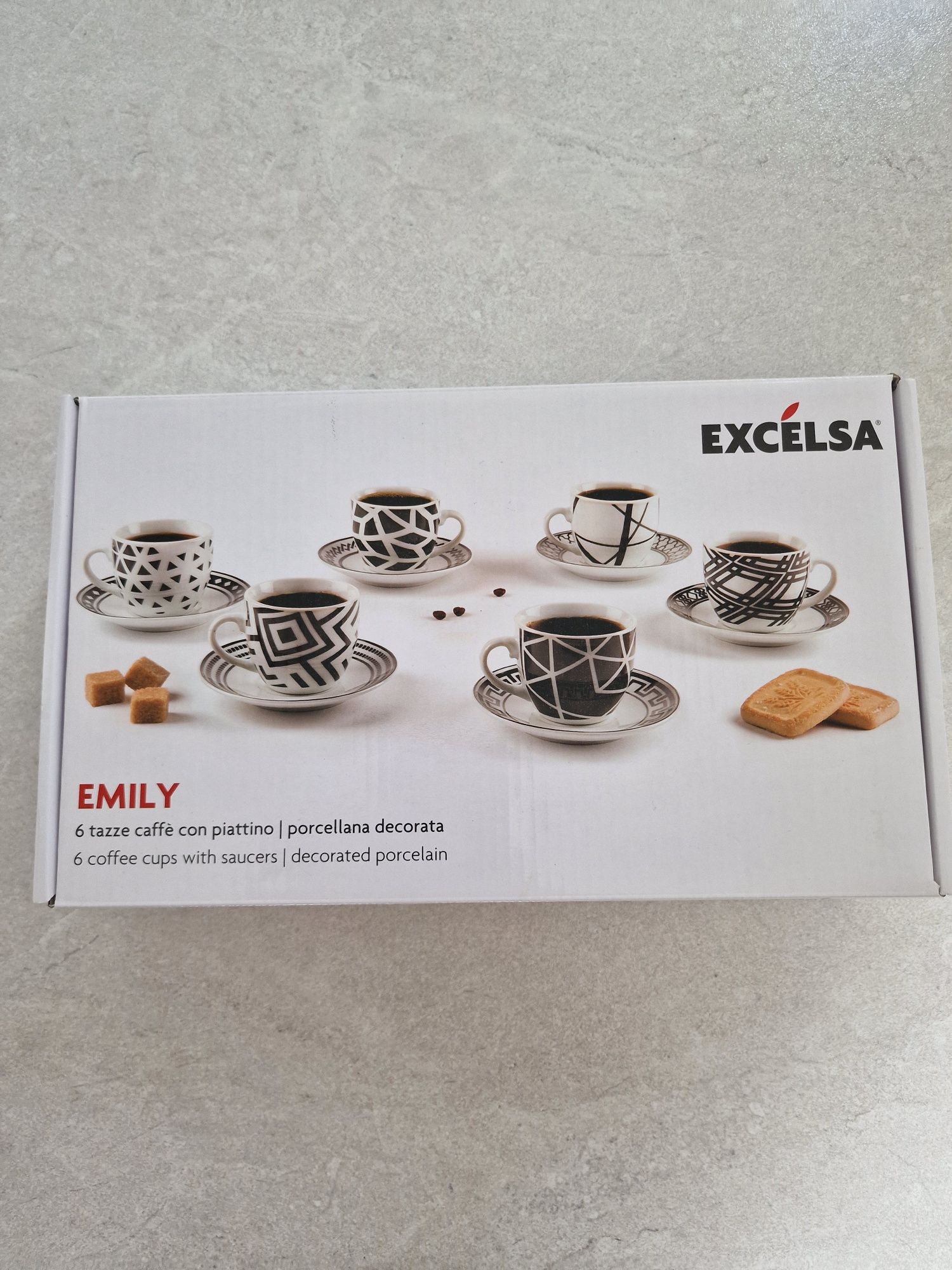Filiżanki 6 szt Excelsa nowe