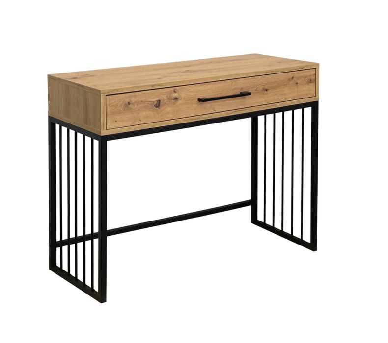 Toaletka ze Szufladą Elegancka LOFTOWA BIAS Zoya Dąb Artisan Damska
