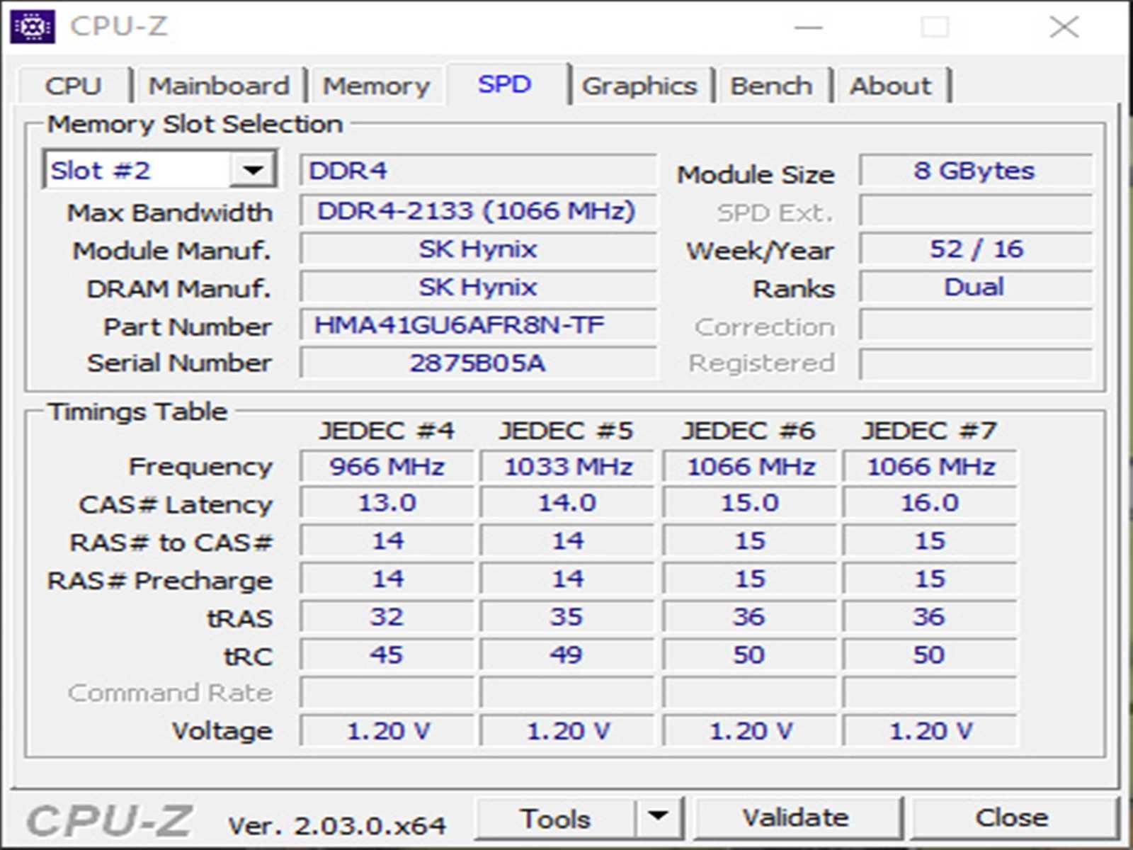DDR4 16GB HyniX 2133P -Komputer