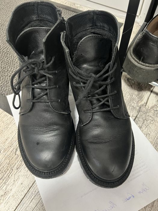 Шкіряні зимові сапоги 36 розмір