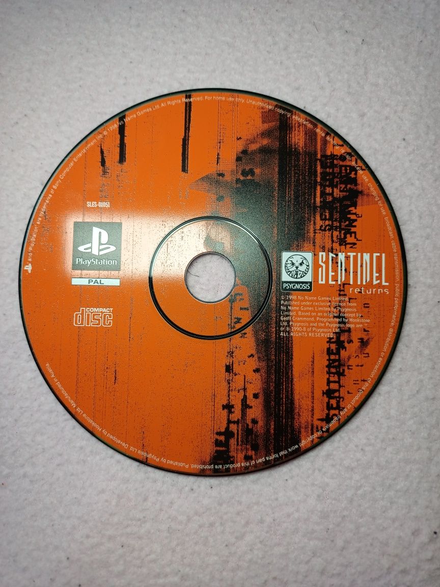 Sentinel Returns ps1 psx psone