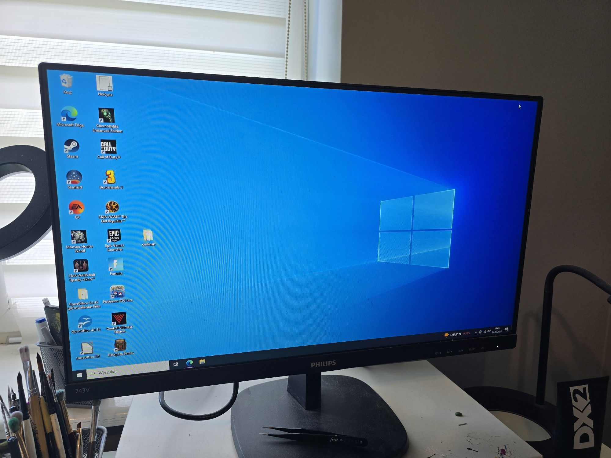 Monitor Philips 243V7QSB/00 24 cale