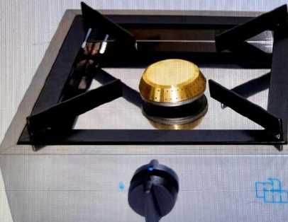 Grelha 2 Bicos em Aço inox