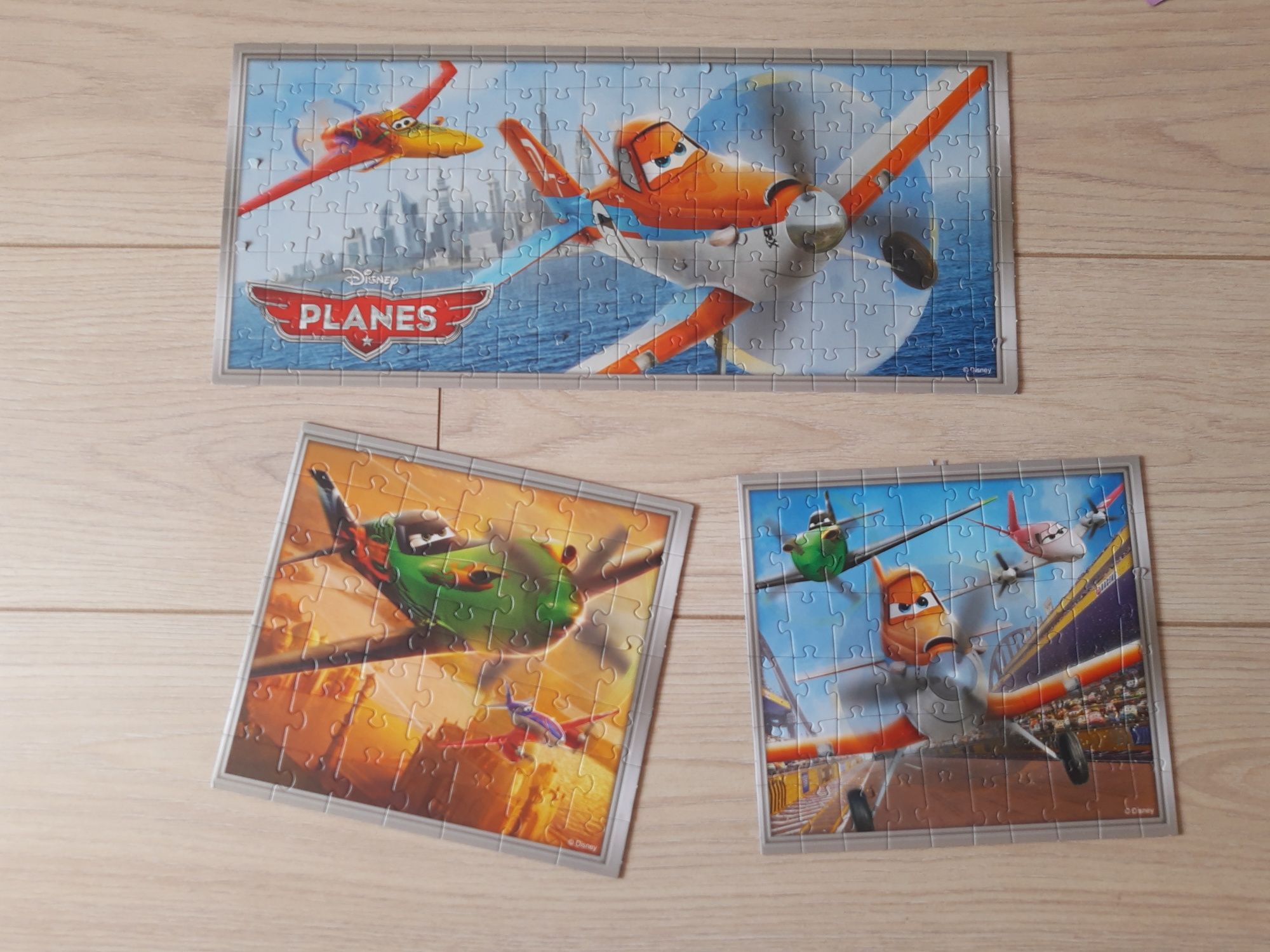 Puzzle samoloty stan bardzo dobry