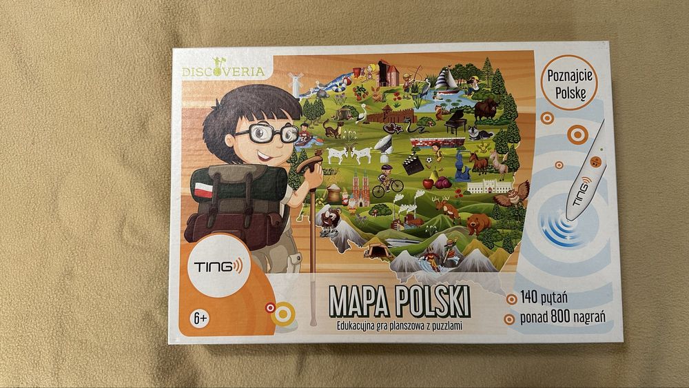 Ting Gra Mapa Polski