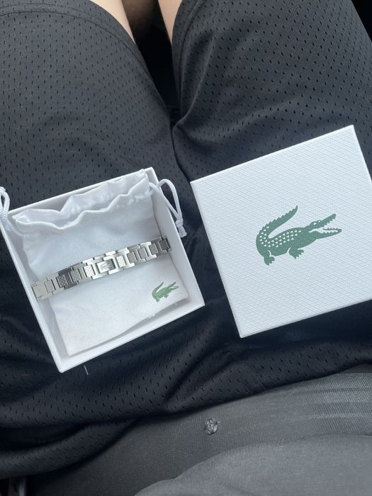 Bransoletka Srebrna Lacoste