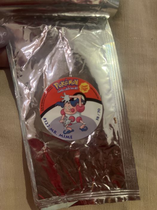 Autocolantes pokemon 1998