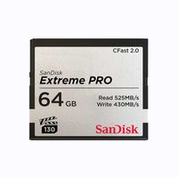 Карта пам’яті CFast 2.0 64GB SanDisk Extreme Pro 525/430mb/s