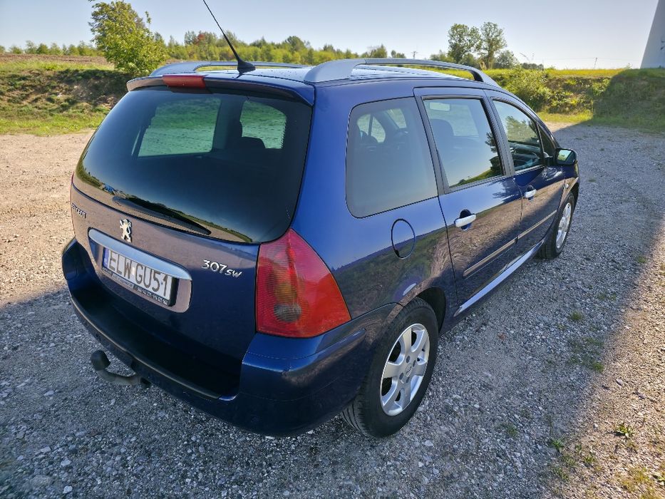 Śliczny Peugeot 307sw 1.6 16v Klima Panorama Zamiana