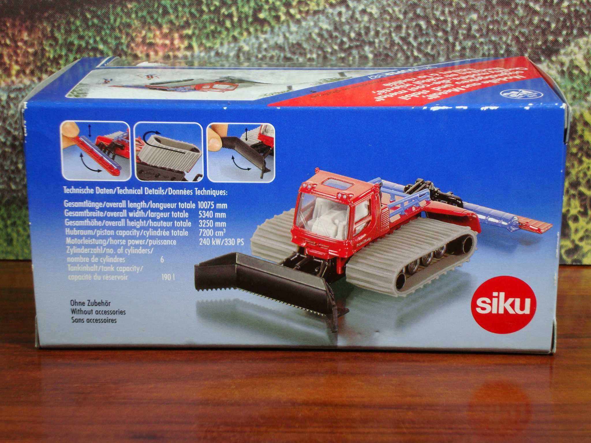 Siku 1897 - "Pistenbully" Trator limpa neves