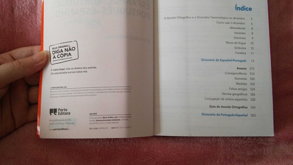 Dicionário Porto Editora  Espanhol-Português & Português-Espanhol