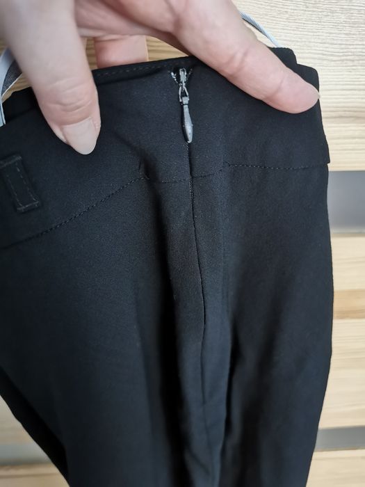 Długa elegancka czarna ołówkowa spódnica L 40