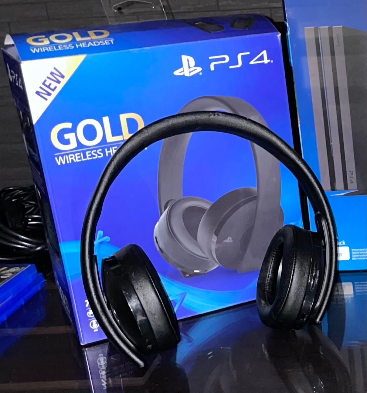 PS4 GOLD WIRELESS Headset Por 50€