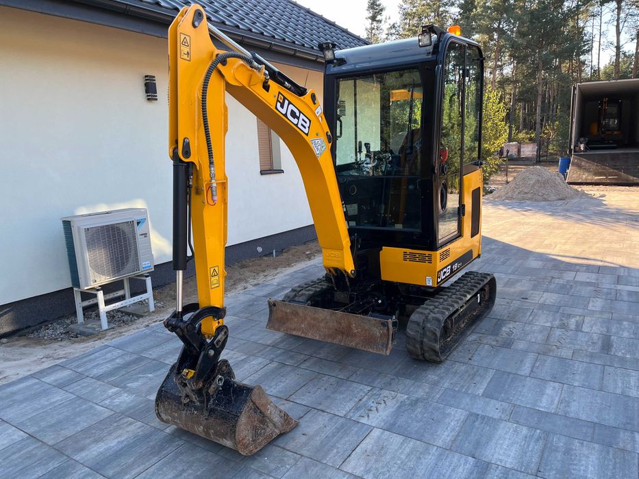 Minikoparka Jcb 19C1 Sprowadzona 746 Motogodzin Dlugie ramie