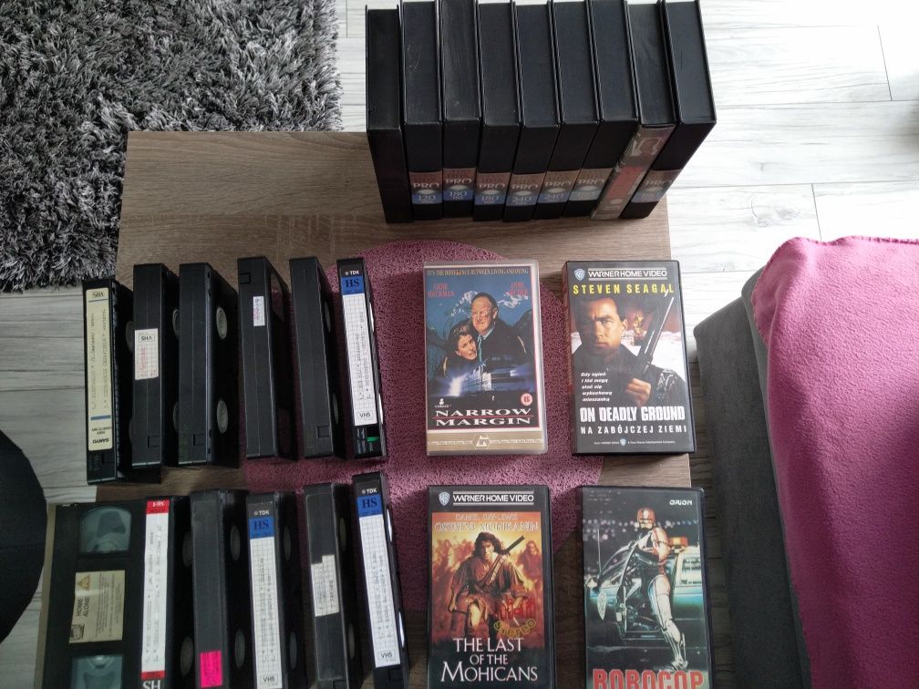 Kasety VHS MEGA Zestaw