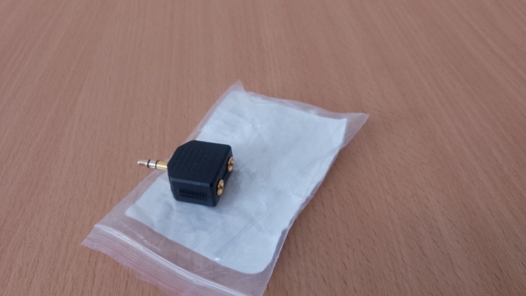 Rozgałęziacz Jack 3.5 mm stereo