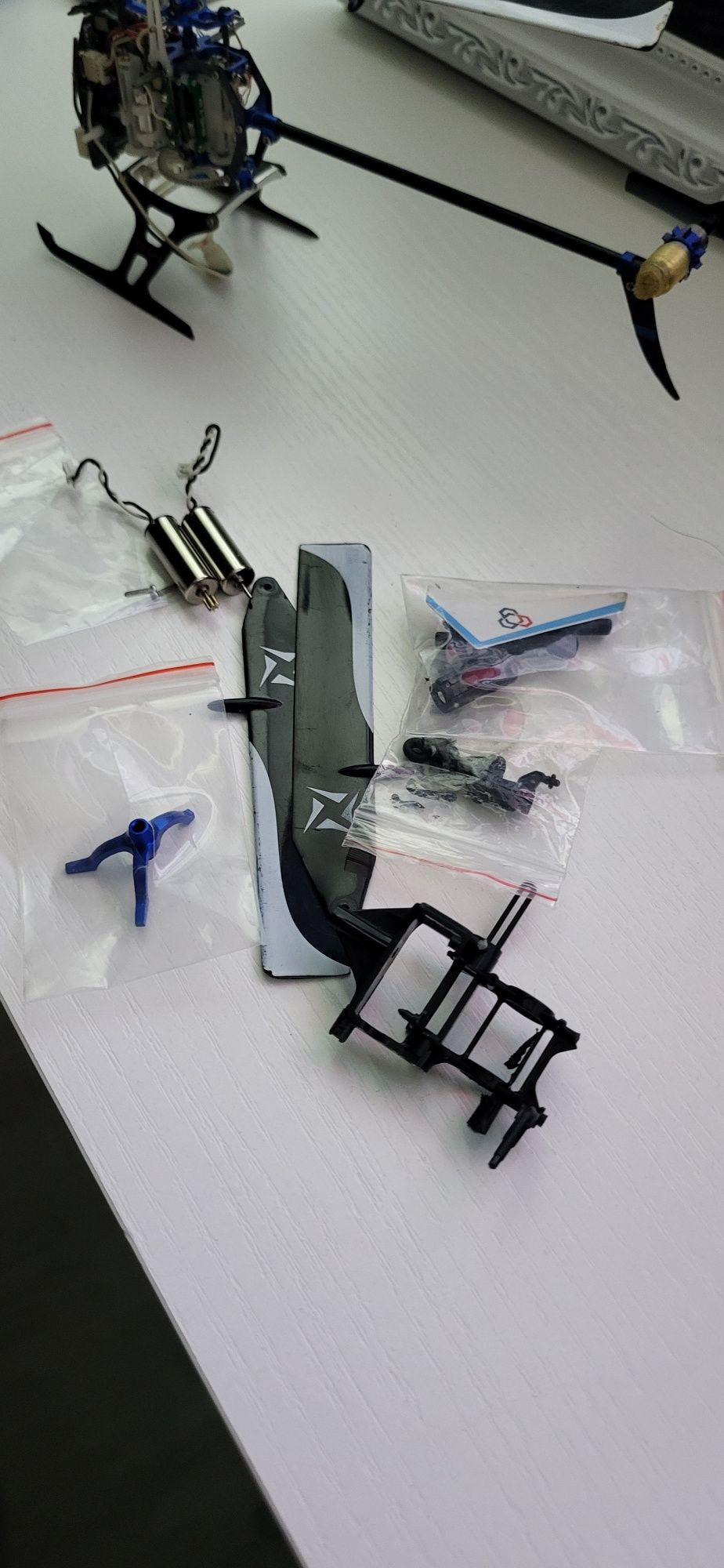 Blade nano s3 3D helikopter Rakonheli tuning