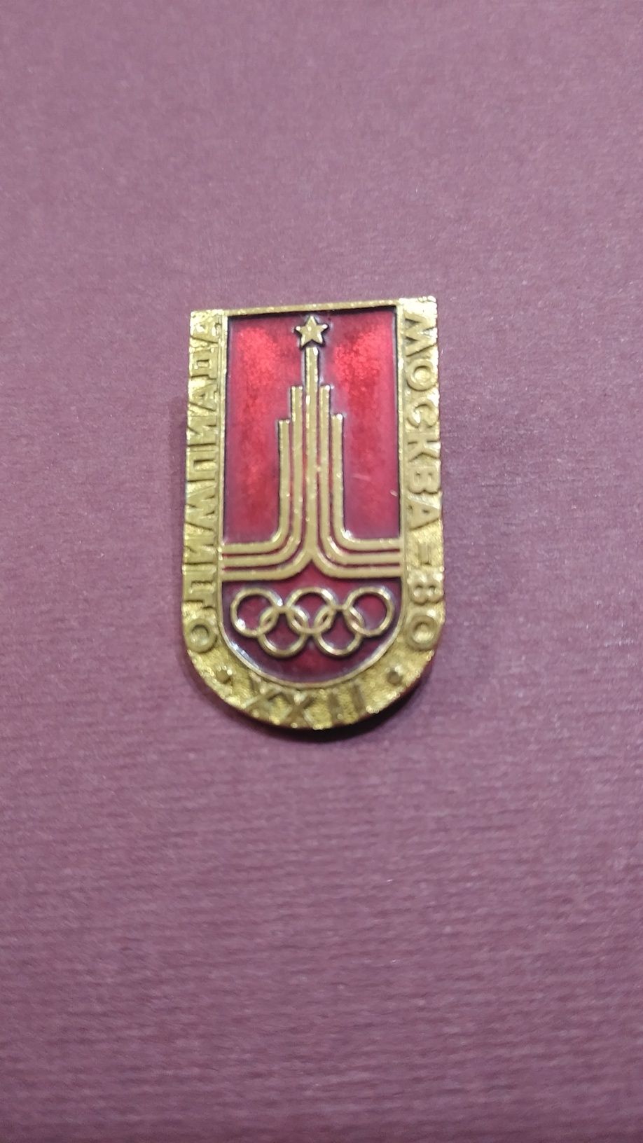 Odznaka-Olimpiada Moskwa 1980