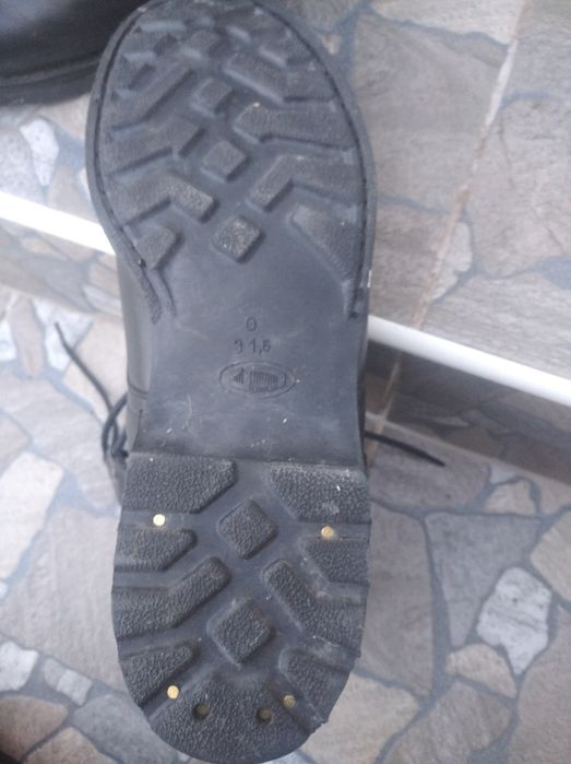 Берці шкіряні демісезонні 47-48 розмір